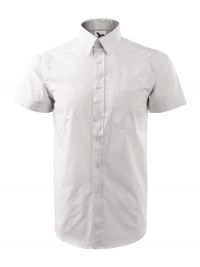 Preiswertes Kurzarm Hemd in Weiß